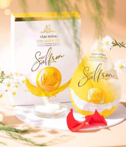 [Freeshipmax] Tắm trắng Collagen x3 saffron trắng da chống lão hóa ngừa nhăn da dưỡng ẩm và mịn da