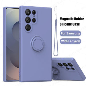 Ốp lưng TPU Nhiều Màu Chống Bẩn Lót Nhung cho Samsung S25 Ultra S25 Plus S24 Ultra S24 Plus S24 FE S23 Ultra S23 Plus Ốp điện thoại Vỏ mềm dây buộc