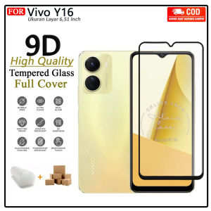 Tempered Glass Vivo Y16 Tg Layar Anti Gores Kaca Full Cover
