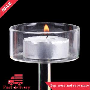 [COD] 1Pc Glass Candle Holders Set Tealight Candle Holder Home Decor Wedding Table Centerpieces Crystal Holder Dinner Table Setting