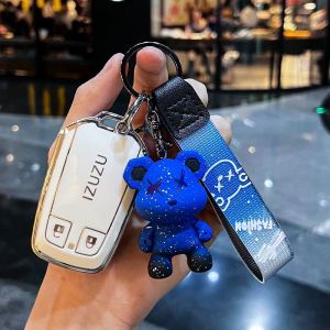 Sarung Kunci Jauh Kereta Biru untuk Isuzu Mux D-max