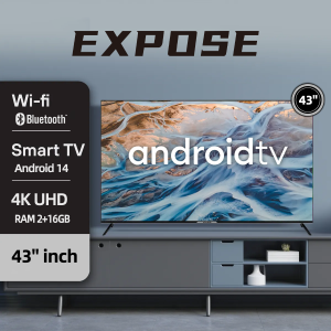 EXPOSE Smart TV 55 inch on sale 4K UHD 50 inch Google Smart TV Slim Flat Screen Smart TV WiFi Android 12.0 TV Digital Televisions