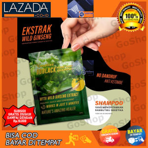 10 Sachet GoShop New Cocottee BSY Noni Hair Black Shampoo goBlack BPOM | Shampoo Penghitam Rambut