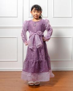 Gamis Organza Anak / Pakaian Muslim Anak / Gamis Muslim Anak / Gamis terbaru Anak