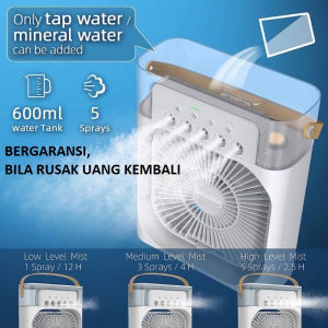 AC PORTABLE KIPAS PENDINGIN MINI AIR COOLER MOBIL DAN RUANGAN SUPER DINGIN BERGARANSI