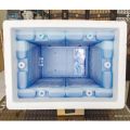Paket Box BM Styrofoam Ukuran 34x25x30 cm + 7 Ice Pack Medium / Box Ikan / Jualan Ice Cream. 
