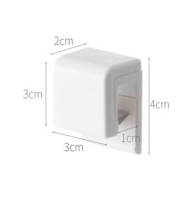 DXL Toothpaste Holder Rack Punch-free Wall-mounted Facial Cleanser Skin Care Products Bathroom Wall Storage Clip