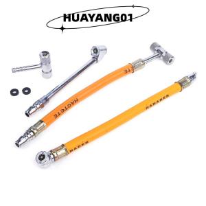 HUAYANG01 [2023 new HOT FASHION] Inflatable Bike Motorbike Truck Tyre Inflator Connector Hardware Tools Car Nozzle Valve Air Hose Inflating Needles Pump