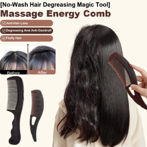 🪮 Promote Hair Growth🪮 No-Wash Oil Removal Magic Brush Oil Control And Balancing Portable Massage Comb