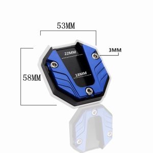 Bộ đế chân chống xe máy chống trượt hợp kim