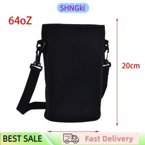 SHNGki 1x Neoprene Water Bottle Carrier Insulated Cup Cover Bag Holder Pouch with Strap