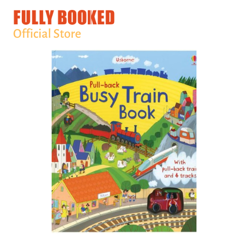 PullBack Busy Train (Board Book) Lazada PH
