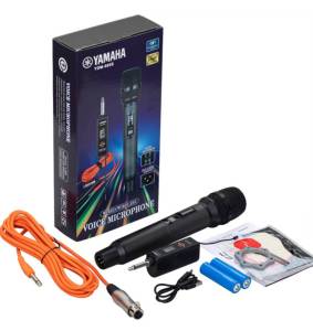NEW YAMAHA YDM-505/YDM-505II Rechargeable Wireless Microphones Dual Cordbless Handheld Dynamic Microphone UHF With Receiver