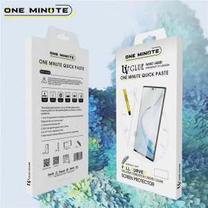 SAMSUNG S22 ULTRA S22+S21 PLUS S21 ULTRA S20 ULTRA One minute UV GLASS Curved Edge Tempered GLASS Screen Protector