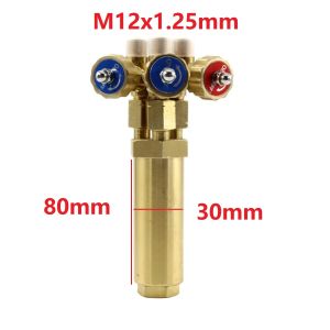 OnlyF U Portable CNC Flame Cutting Machine Gas Cutter Torch Head Part M12x1.25mm Use G02 G03 ANME PNME Nozzle Tip 5T9N4