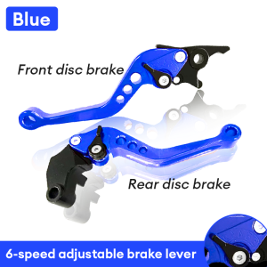 TorqPipe CNC ALLOY brake lever set for all motorcycle models front disc and rear drum a pair
