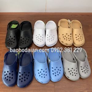 Dép sục nhựa EVA siêu nhẹ đi phòng sạch bệnh viện VAC SHA001