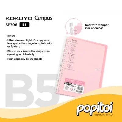 KOKUYO Campus Smart Ring Binder B5 Standard High Capacity