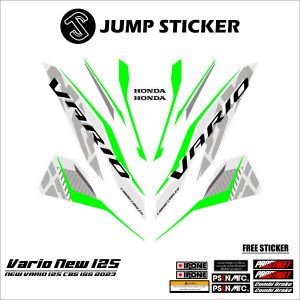 Stiker Striping new vario 125 - cbs 155 2023 grafis variasi 012