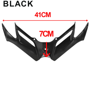 Motorcycle Winglet Universal Fairing Windshield Scooter Wings Kit Aerodynamic Winglets Spoiler Wing Modification Accessory  Aerodynamic Winglets Spoiler Wing Modification Accessory for Honda Click 125i 150 160 V1 V2  New Models Motorcycle Winglet Aerodyna