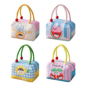 Oversized Thermal Lunch Shipper Aluminum Insulation Layer Substantial Polyester Exterior For School Office And Picnics