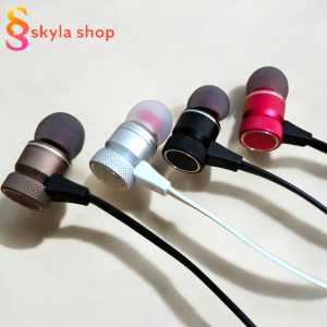 Headset PAPADA Magnetic METAL SPORT Super Bass Headphone Suara Jernih