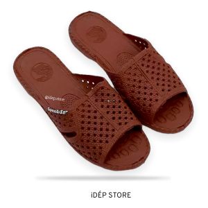 Dép tổ ong XANH LÁ đế dày nam nữ quai ngang êm chống trượt đi mưa đi biển mùa hè iDÉP DL015