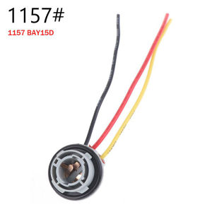 【1156 1157 T10/T13/T15】LED Bulbs Socket Holder Auto Turn Signal Tail Stop Rear Brake Light Base Harness Plugs Connectors