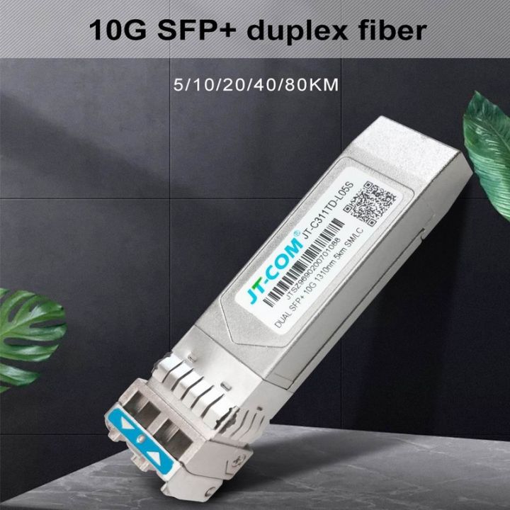 10G SFP+ duplex LC SFP Module Single Mode 280km Optical Fiber Module