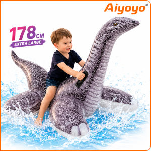 INTEX Inflatable Brontosaurus Ride On Dinosaur Pool Float Swimming Pool Swimming Ring 57584