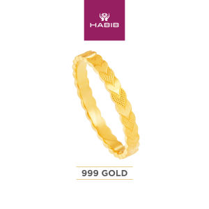HABIB 999/24K Yellow Gold Ring WWGR1521123