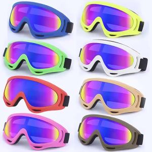 Spot parcel postX400 Goggles Motorcycle Riding Glasses Tactical Windproof Sand Off-Road Impact-Resistant Ski Goggles Outdoor Sports