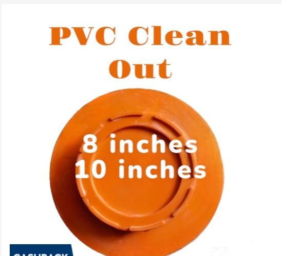 CLEAN OUT Pvc Orange BIO Big Sizes 8 inches, 10 inches Thickness 5.20mm ...