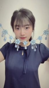 Thắt lưng nữ hoa mai lệ thủy phủ nhũ Dây lưng nữ hoa đá giọt nước phong cách tiểu thư
