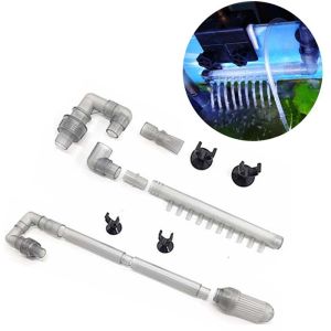 OUTOPEN Pipe External Cleaner Accessories Fish Tank Tank Water Tube Aquarium Tube Filter Water Inflow Outflow Tube Inlet Outlet Accessories External Canister Parts