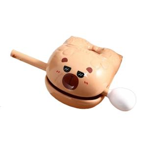 Đồ chơi bộ gõ cá động vật hoạt hình vui văn phòng nhạc cụ ngôi đền nhỏ khối đồ trang trí để mặt bàn trang trí