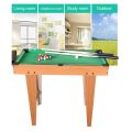 【Fast delivery】COD Billiard Table Set 120*77.5*61CM Mini billiard Table for Kids wooden with tall feet pool table set taco billiards Children's Pool table home 69 snooker mini pool table. 