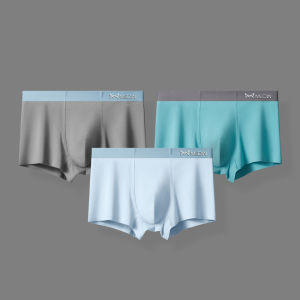 CMENIN 3Pcs Modal กางเกงในชายกางเกงบ็อกเซอร์กางเกงขาสั้นกางเกง Lucky ชุดชั้นในผู้ชาย Boxershorts กางเกงว่ายน้ำ MRDG566