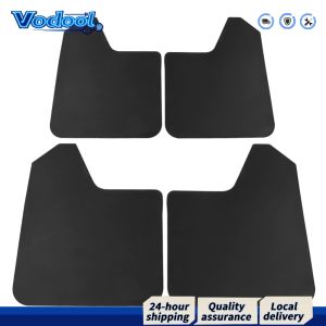 【Fast delivery】 4pcs Front Rear Fender Mud Flaps Splash Guards Mudguards with Rivets Multipurpose Wear-resistant Rigidity for Car SUV