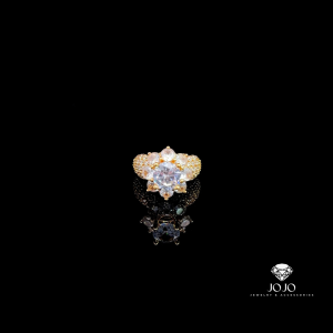 N1323 Nhẫn nữ thiết kế hột cao sang trọng cao cấp JOJO