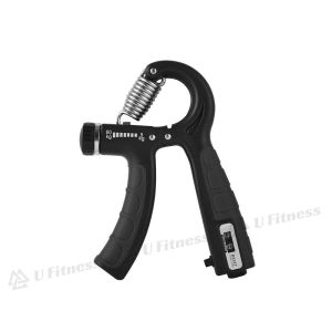 Adjustable counting Gripper R-Shape Adjustable Countable hand Grip Strength Exercise portable