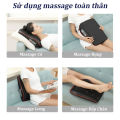 Gối massage cổ vai gáy lưng cao cấp chính hãng - Nệm, đệm, gối, máy massage toàn thân, cổ vai gáy có hồng ngoại, giảm đau nhức nhanh chóng, thư giãn cơ thể. 