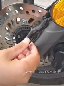 Quivlox Honda ADV 150/160 ABS SENSOR PROTECTIVE COVER - Waterproof Front Wheel Protective Guard Shield