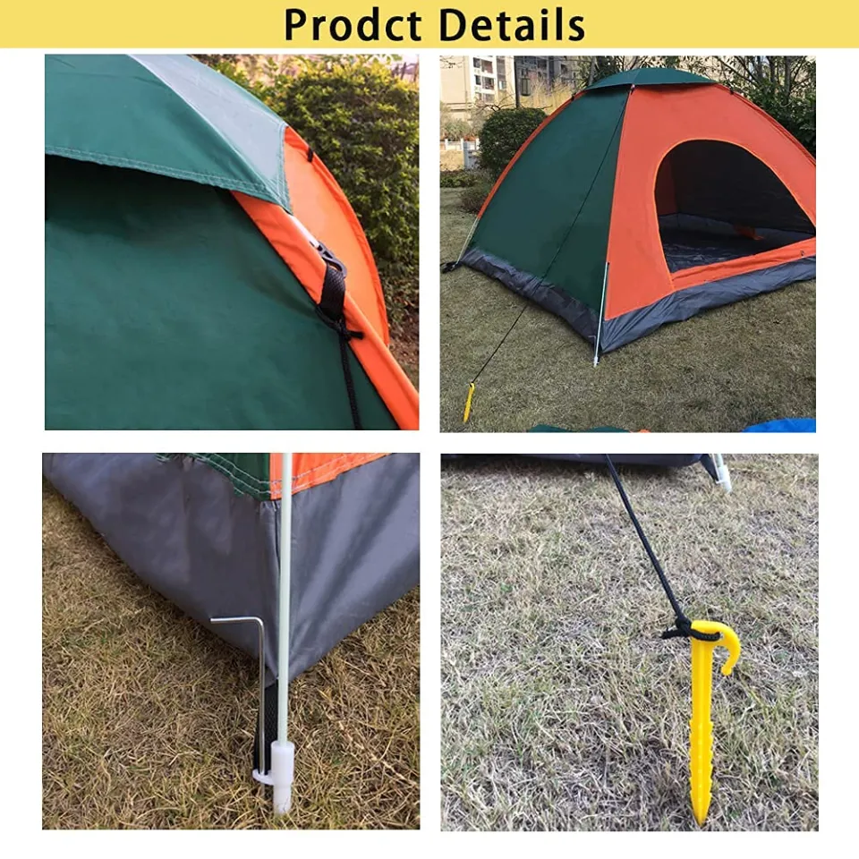 JH Camping Tents 2/4/6/8 Persons Instant Backpacking Camping