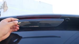 Cornerr JeCar Car Rear High Brake Light Decoration Cover For Dodge Durango 2014-2020/Jeep Compass 2011-2016/Grand Cherokee 2011-2022 T6H1N