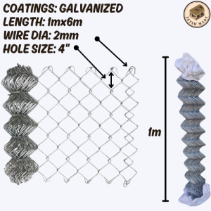 Galvanized Cyclone Wire Chain Link Fences Wire Mesh Thick Fence High Quality Commercial Chain Link Mesh Wire Fences