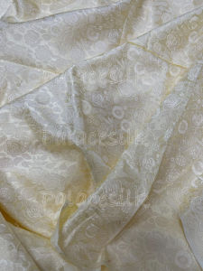 Vải lụa may áo dài tơ tằm Palacesilk hồng thọ trấng kem siêu nhẹ#mềm mượt#thoáng mát