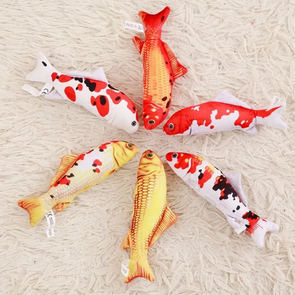 REBIRTH Goldfish Simulation Carp Plush Toy Cartoon Fish Carp Plush Goldfish Pillow Dolls Sofa Cushion Stuffed Cartoon Fish Stuffed Doll Toy for Little Kids Lazada Singapore