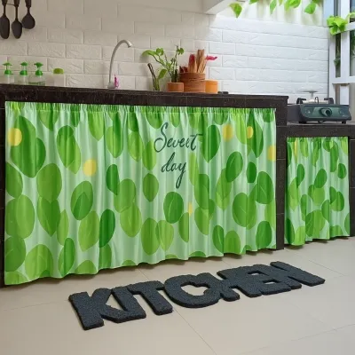 GORDEN KOLONG DAPUR MINIMALIS UKURAN 100X70 CM + BONUS TALI