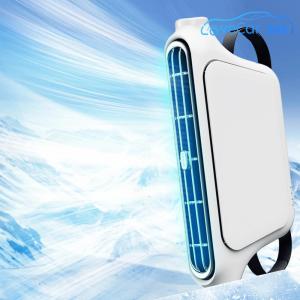 Vehicle Seat Cooling Fan Portable 3-Speed Adjustable Headrest Fan for Cars and Sedans